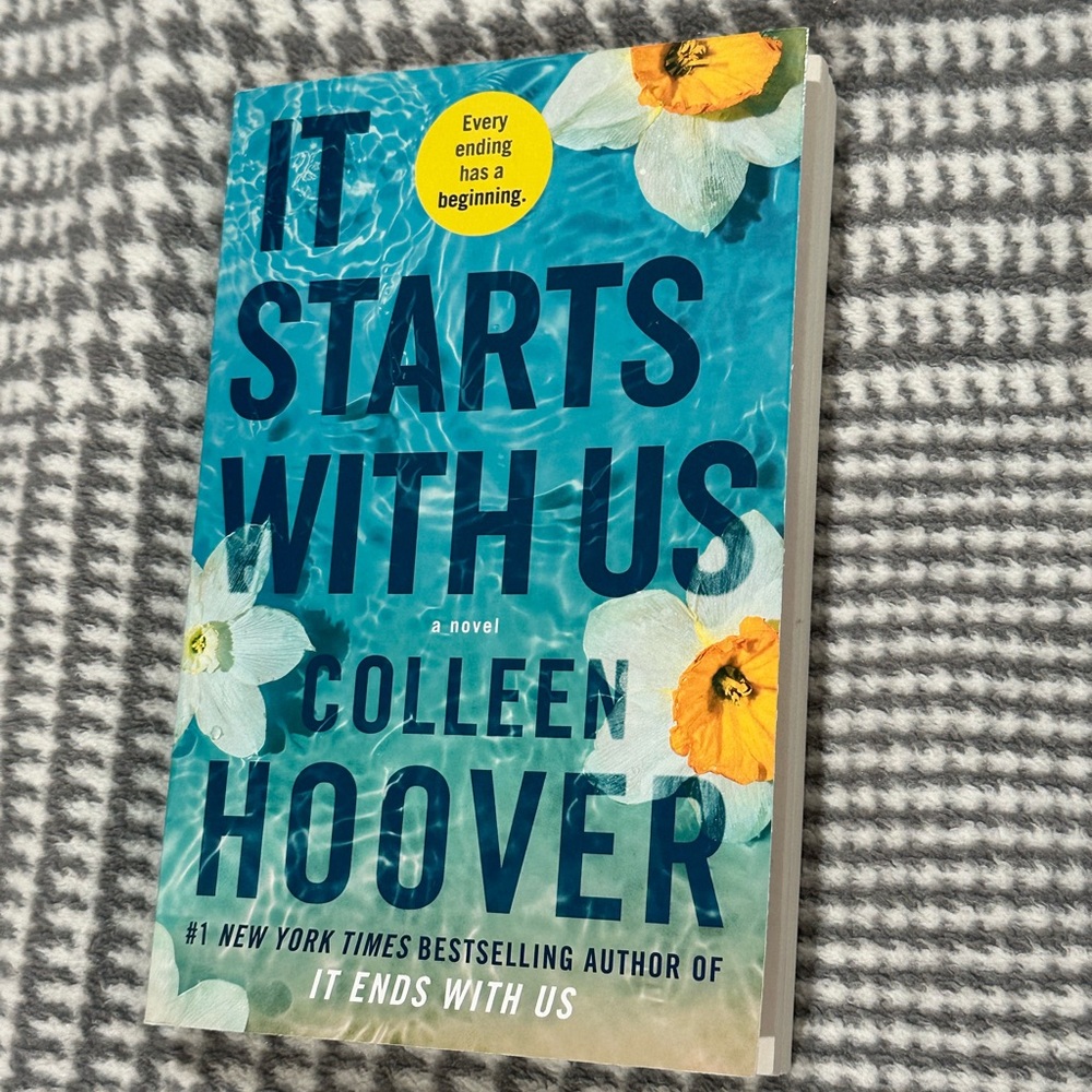 It Starts With Us by Colleen Hoover book